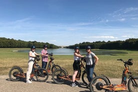 Electric 2-wheeler tour of the Chateau Park and Gardens