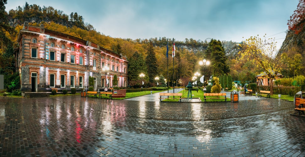 photo of view of Borjomi, Samtskhe-Javakheti, Georgia.