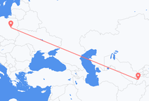 Flights from Dushanbe to Warsaw