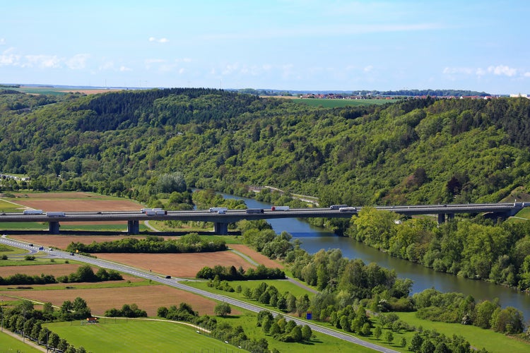 Photo of Landscape and sights from the area around Würzburg.