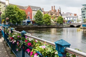 Photo of aerial view of Sligo Town, Ireland.