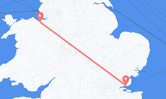 Train tickets from Hawarden to Southend-on-Sea