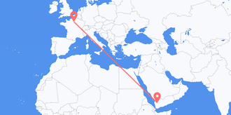 Voli dallo Yemen per la Francia