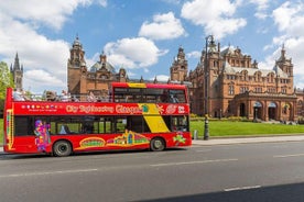 City Sightseeing hop-on hop-off tour door Glasgow