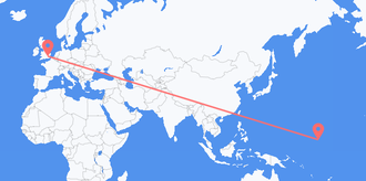 Flights from Marshall Islands to the United Kingdom