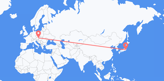 Japan to Austria