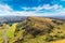 Photo of Cityscape of Edinburgh from Arthur's Seat in a beautiful summer day, Scotland, United Kingdom.