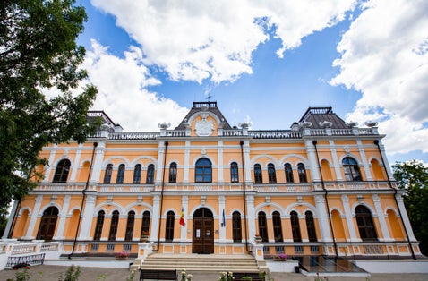 Photo of The mansion of Manuc Bey ,Hancesti city, Moldova.