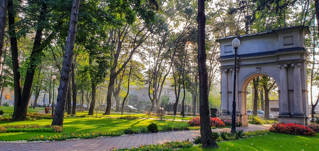 Copou Park from Iasi , Romania.