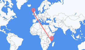 Flights from Comoros to Northern Ireland