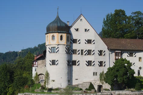 photo of view of Martinsturm, Bregenz, Austria .