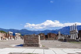 1-timers liten gruppevandring med guidet tur i Pompeii