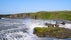 photo of rainbow over the Urriðafoss waterfall in the river Þjórsá, South Iceland.