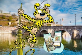 Gioco di fuga per bambini nella città di Namur Marsupilami