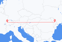 Flyg från Chișinău, Moldavien till Bern, Schweiz