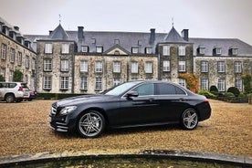 Transfer privado do aeroporto de Bruxelas <-> Bruges MB E-CLASS 3 PAX