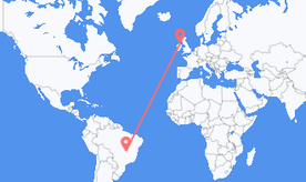 Flights from Brazil to Northern Ireland