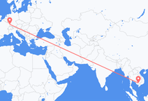 Flights from Phnom Penh to Strasbourg