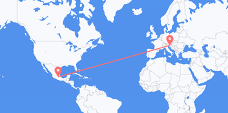 Flyreiser fra Mexico til Slovenia