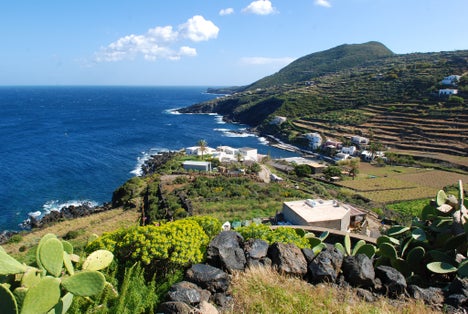 photo of Gadir coast in Pantelleria in Sicily, Italy.