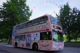 London: Afternoon Tea Bus with a Glass of Prosecco