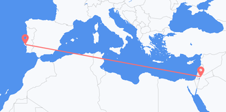 Flüge von Jordanien nach Portugal