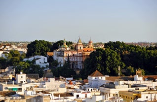 Photo of Ancient convent of Mercy, now Auditorium of La Merced in Sanlucar de Barrameda, province of Cadiz, Spain.