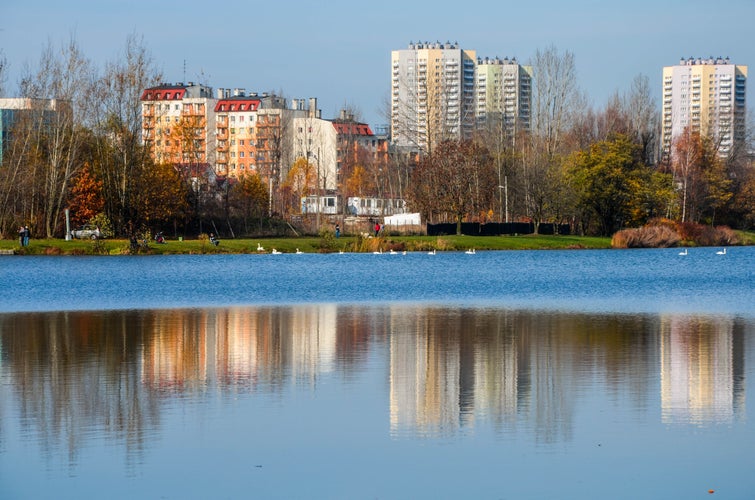 Photo of Valley of three ponds in Katowice.