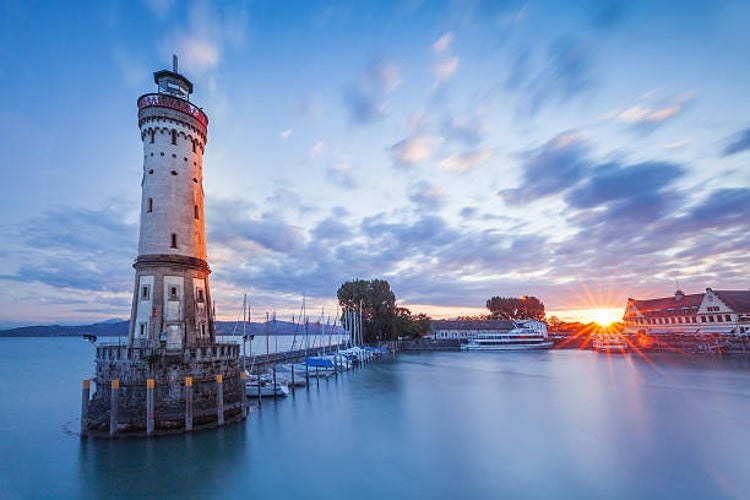 photo of view of Lindau, Germany.