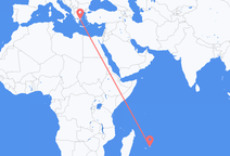 Vuelos de Isla de Mauricio a Atenas