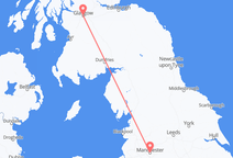 Flyreiser fra Glasgow, til Manchester