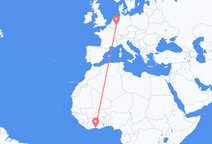 Abidjan to Cologne