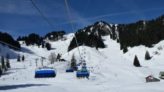 Photo of Lenggries in the German Alps.