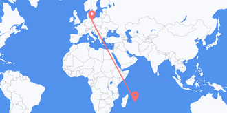 Flüge von Mauritius nach Deutschland