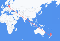 Flyg från Palmerston North till Warszawa