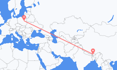 Flights from Paro to Warsaw