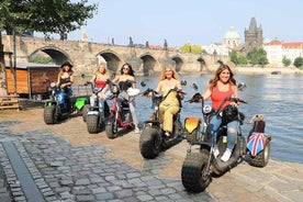 Live-geführte ️Trike-Harley️ Aussichtspunkte tour im Prag 