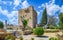 Photo of beautiful landscape with Kolossi castle, Limassol, Cyprus.