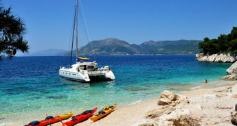 Dubrovnik Adventure Sailing Break with Huck Finn Catamaran