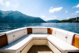 1 uur privécruise Comomeer Tender Yacht Invictus 5 pax