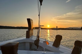 Corfu: Sunset Cruise on a Wooden Vessel with Cocktails & Bites