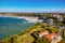 Photo of aerial view of Anglet, France.