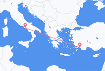 Flights from Naples to Dalaman