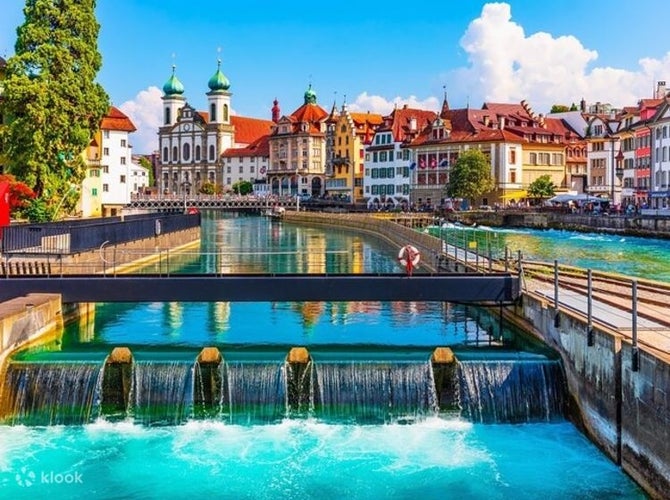 photo of view of Lucerne, Switzerland.