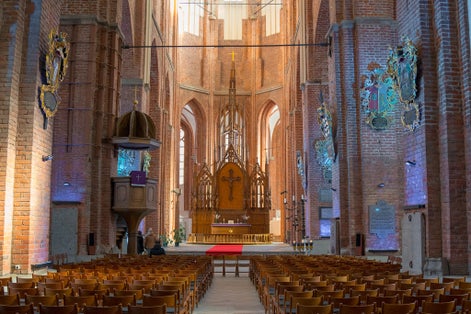 photo of Riga, Latvia - February, 2018: Interior of st. peter's church in Riga, Latvia.