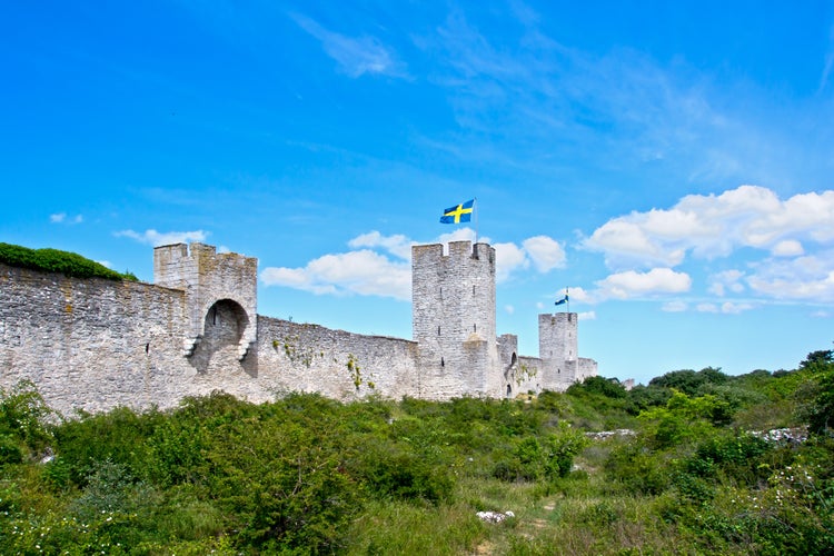 The defensive wall of Visby.