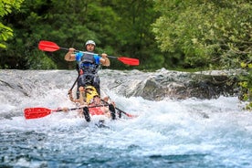 Schnelles Rafting auf dem Fluss Cetina ab Split