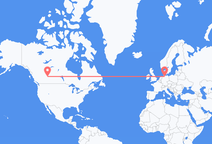 Vols d’Edmonton à Hambourg