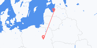 Poland to Latvia