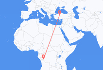 Kinshasa to Ankara